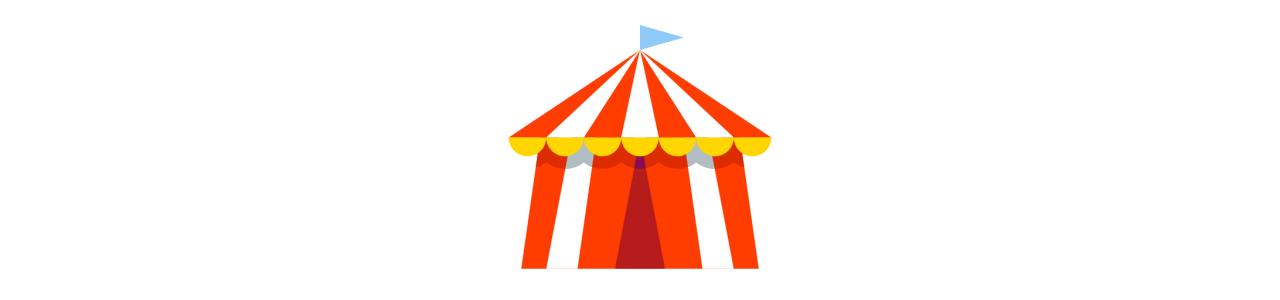 Mascotes de circo - Traje Mascote - Redbrokoly.com