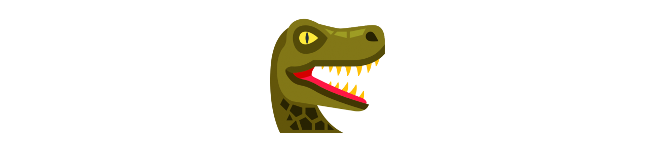Dinosaurier-Maskottchen - Maskottchenkostüm -