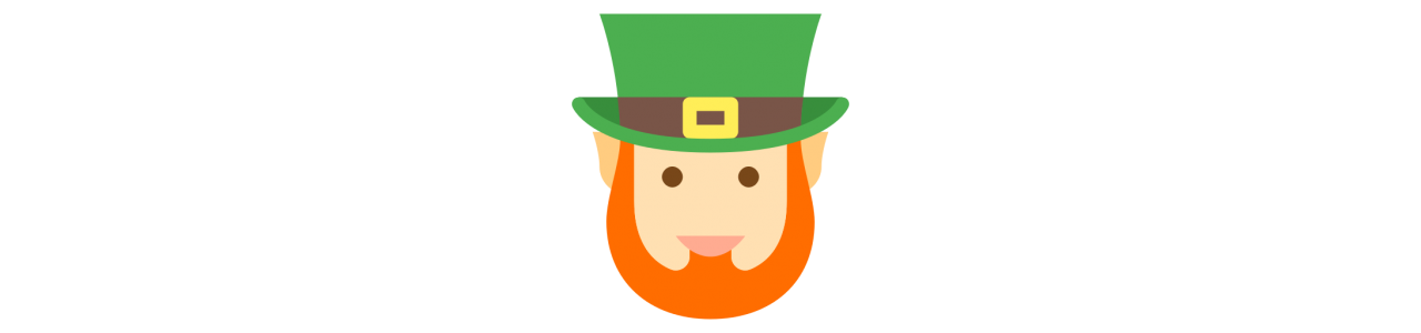 Saint Patrick Mascots - Maskotdräkt -