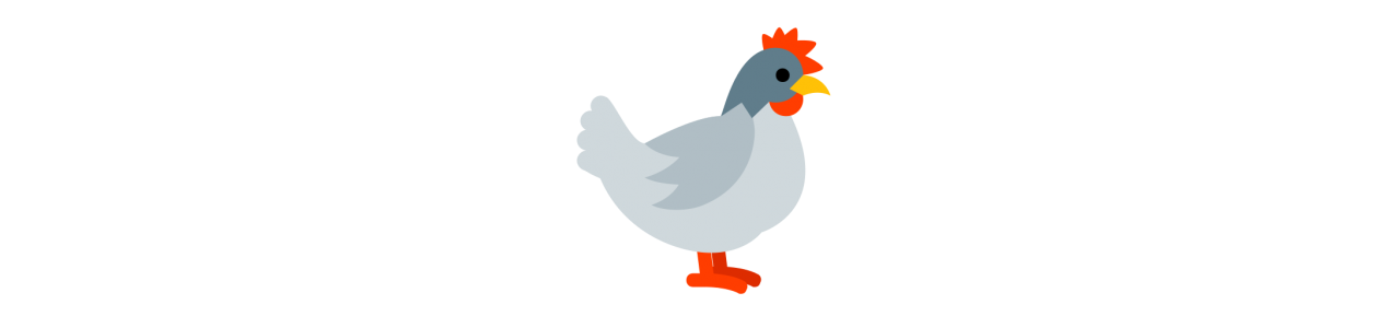 Mascottes de poulet - Mascottes - Redbrokoly.com