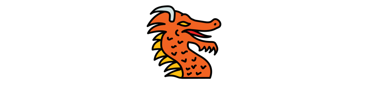 Draak mascotte - Mascottekostuum - Redbrokoly.com