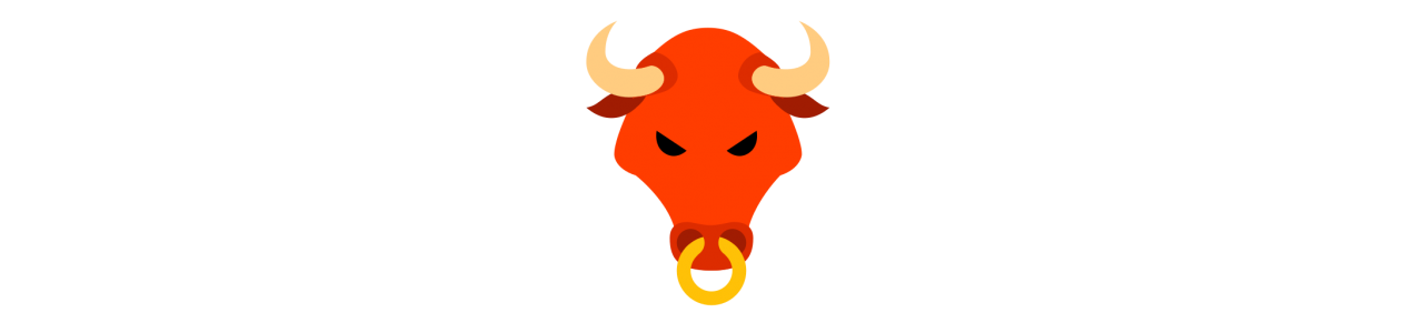 Bull maskot - Maskotkostume - Redbrokoly.com