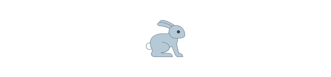 Mascotte coniglio - Costume mascotte -