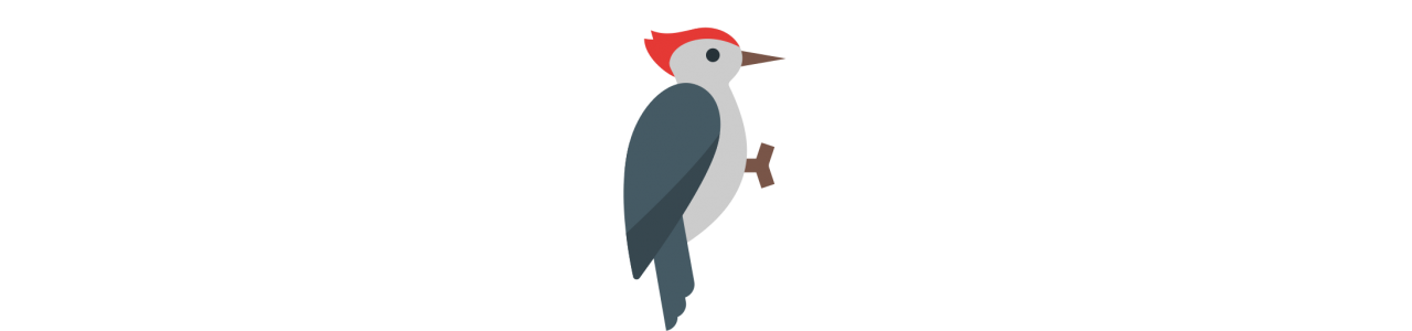 Hackspettmaskotar - Maskotdräkt - Redbrokoly.com