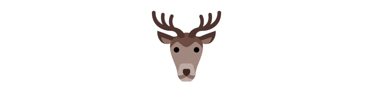 Mascotes corça - Traje Mascote - Redbrokoly.com