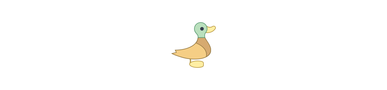 Ducks maskot – Maskotkostyme – Redbrokoly.com