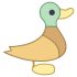 mascota de los patos