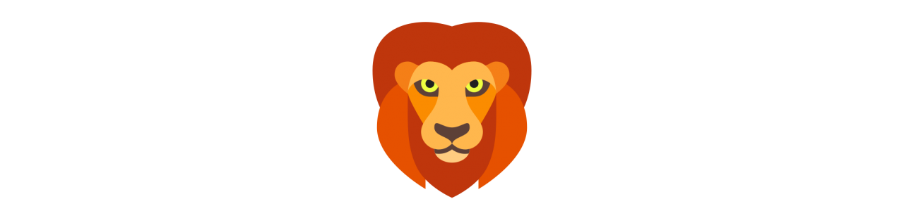 Mascottes Lion - Mascottes - Redbrokoly.com