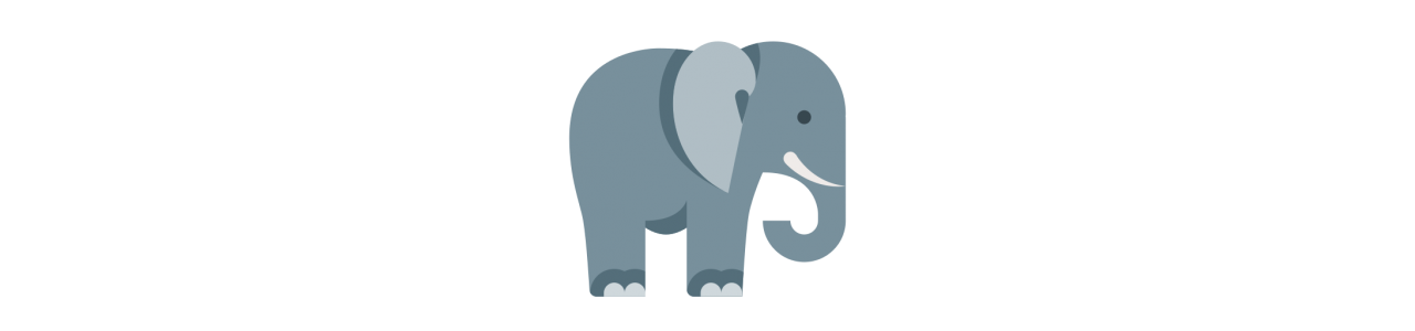 mascotes de elefante - Traje Mascote -