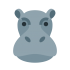 Maskotki hipopotamów
