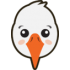 Vogel mascotte