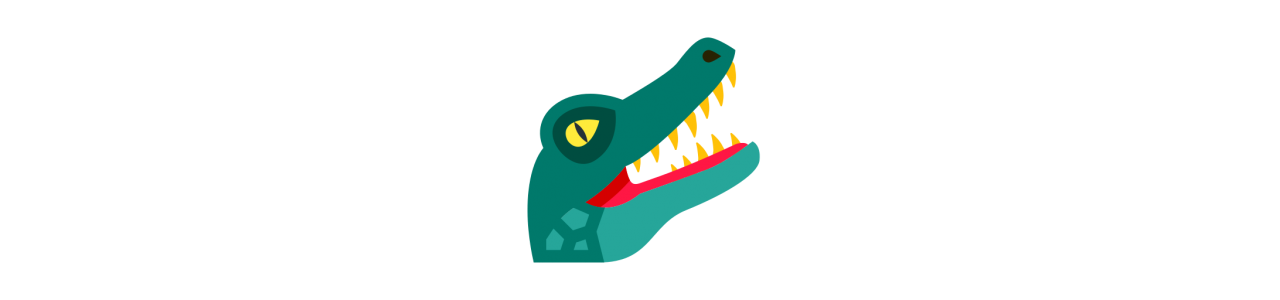 Krokodýlí maskoti - Kostým maskota -