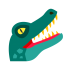Krokodil mascottes