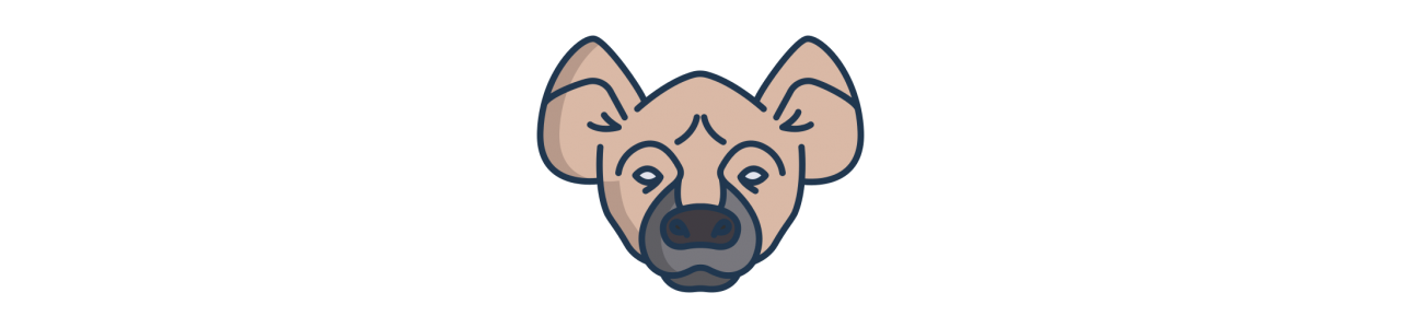 Hiena mascotes - Traje Mascote - Redbrokoly.com