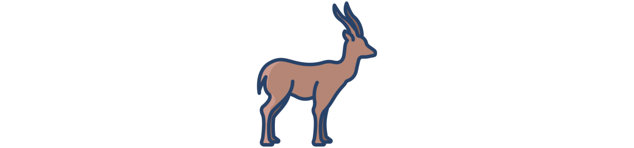 Mascotas Gacela - Disfraz de mascota -