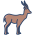 Mascottes Gazelle