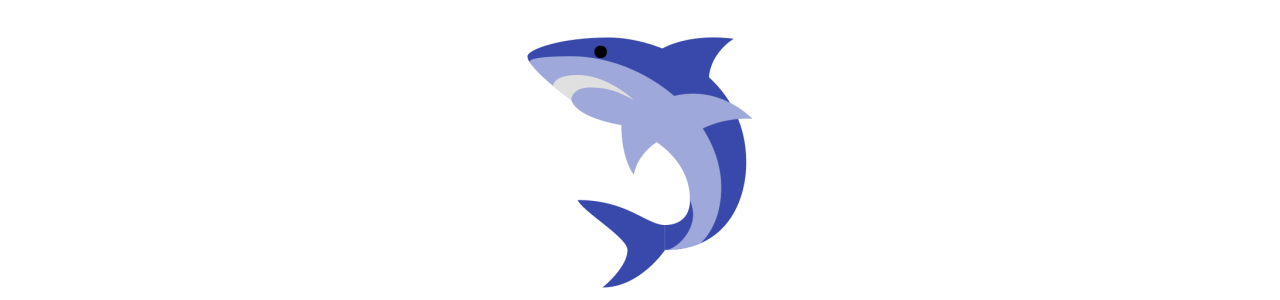 mascotes de tubarão - Traje Mascote -