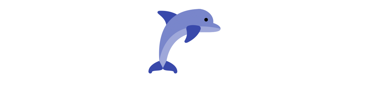 Delfin-Maskottchen - Maskottchenkostüm -