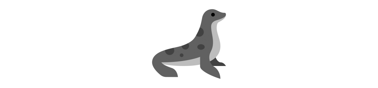 Zegel mascottes - Mascottekostuum - Redbrokoly.com