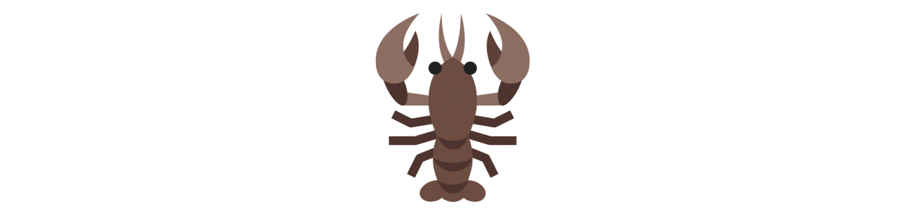 Mascottes Homard - Mascottes - Redbrokoly.com