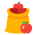 Mascotte de fruits