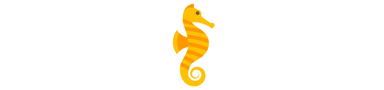 Seahorse Mascots - Mascot Costumes -