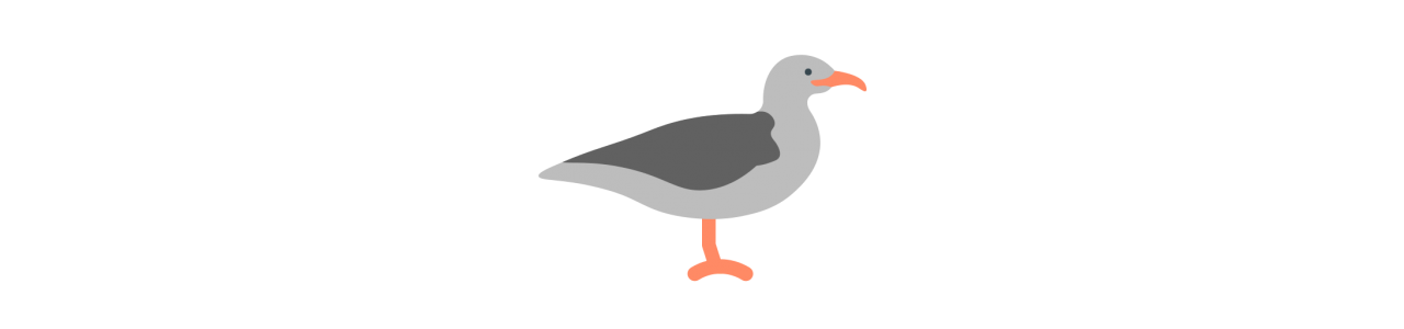 Mascottes Mouette - Mascottes - Redbrokoly.com