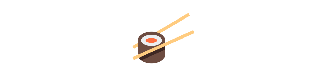 Sushi-Maskottchen - Maskottchenkostüm -
