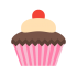 Cupcake-maskoter