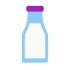Flasche Milch-Maskottchen