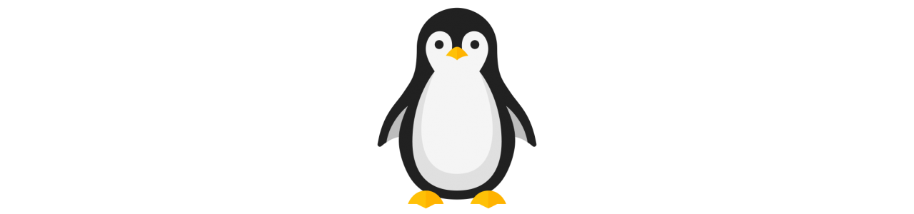 Mascotas de pingüinos - Disfraz de mascota -