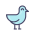 Albatros-Maskottchen