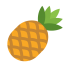 Ananas-Maskottchen