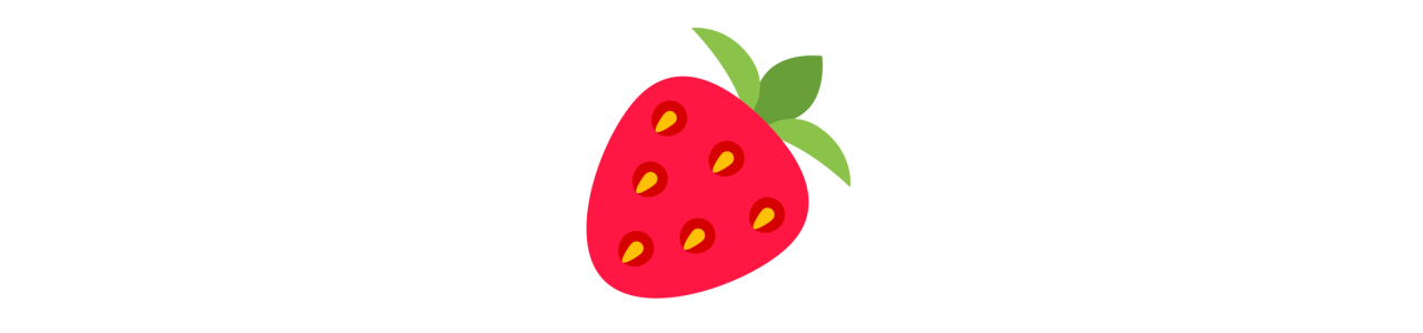 Mascottes de fraises - Mascottes - Redbrokoly.com