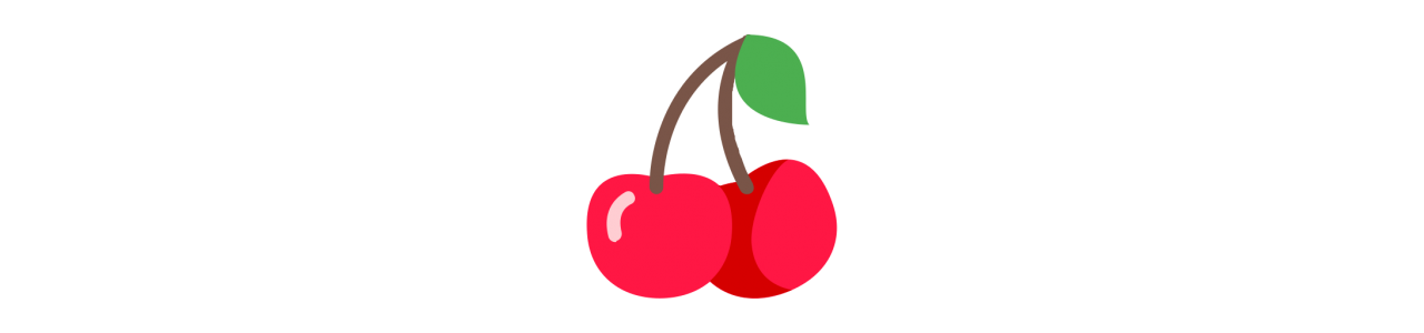 Kirschmaskottchen - Maskottchenkostüm -
