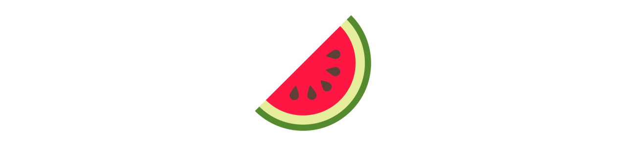 Wassermelonen-Maskottchen - Maskottchenkostüm -