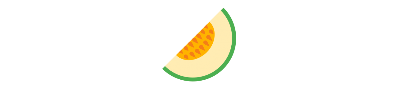 Melonen-Maskottchen - Maskottchenkostüm -