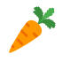 mascotes de cenoura