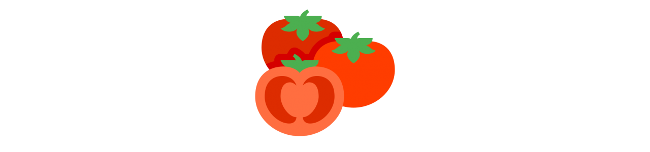 Tomaten mascottes - Mascottekostuum -