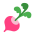 Radish Mascots