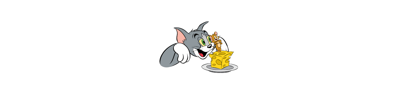 Tom und Jerry Maskottchen - Maskottchenkostüm -