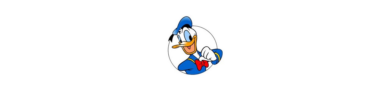 Donald Duck-mascottes - Mascottekostuum -