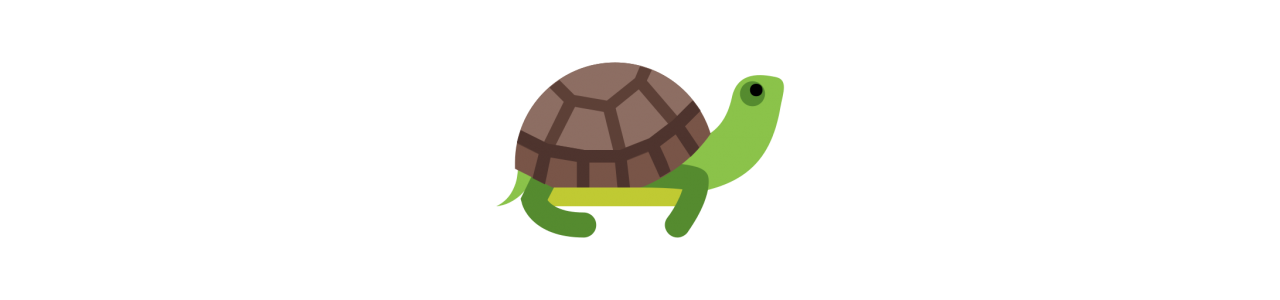 Schildkröten-Maskottchen - Maskottchenkostüm -