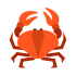 Mascottes de crabe ermite