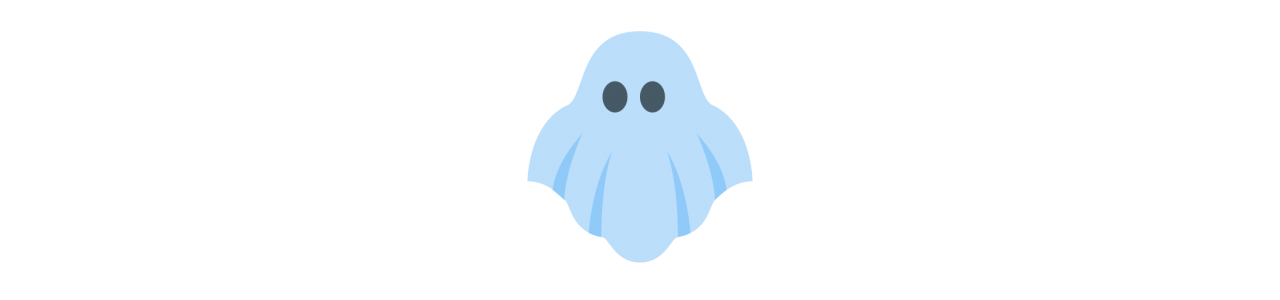 Mascotas fantasma - Disfraz de mascota -