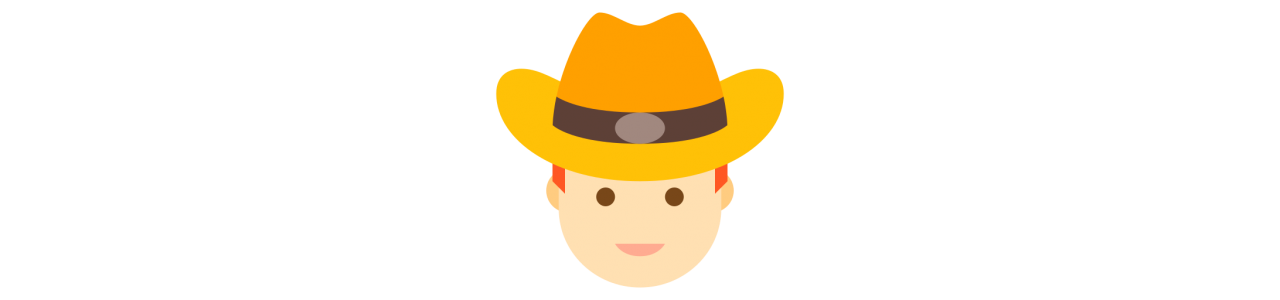 Cowboy-maskoter – Maskotkostyme – Redbrokoly.com