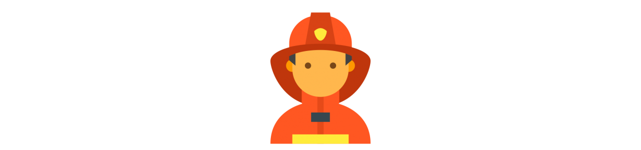 Mascotas de bombero - Disfraz de mascota -