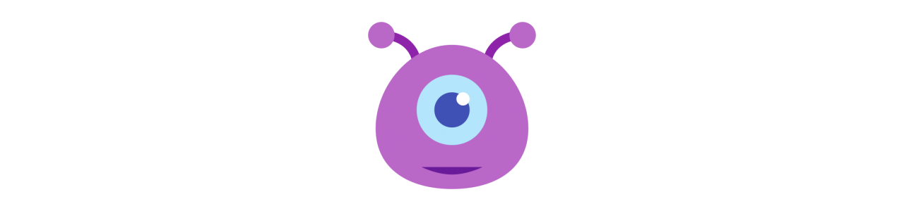 Cyclops maskot - Maskotkostume - Redbrokoly.com