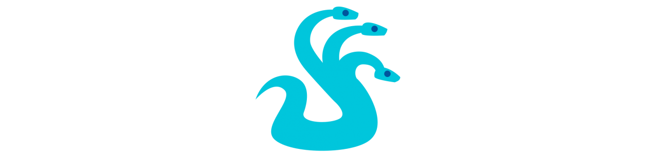 Hydra-mascottes - Mascottekostuum - Redbrokoly.com