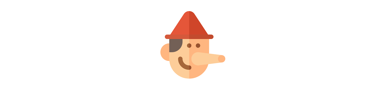 Pinocchio-mascottes - Mascottekostuum -